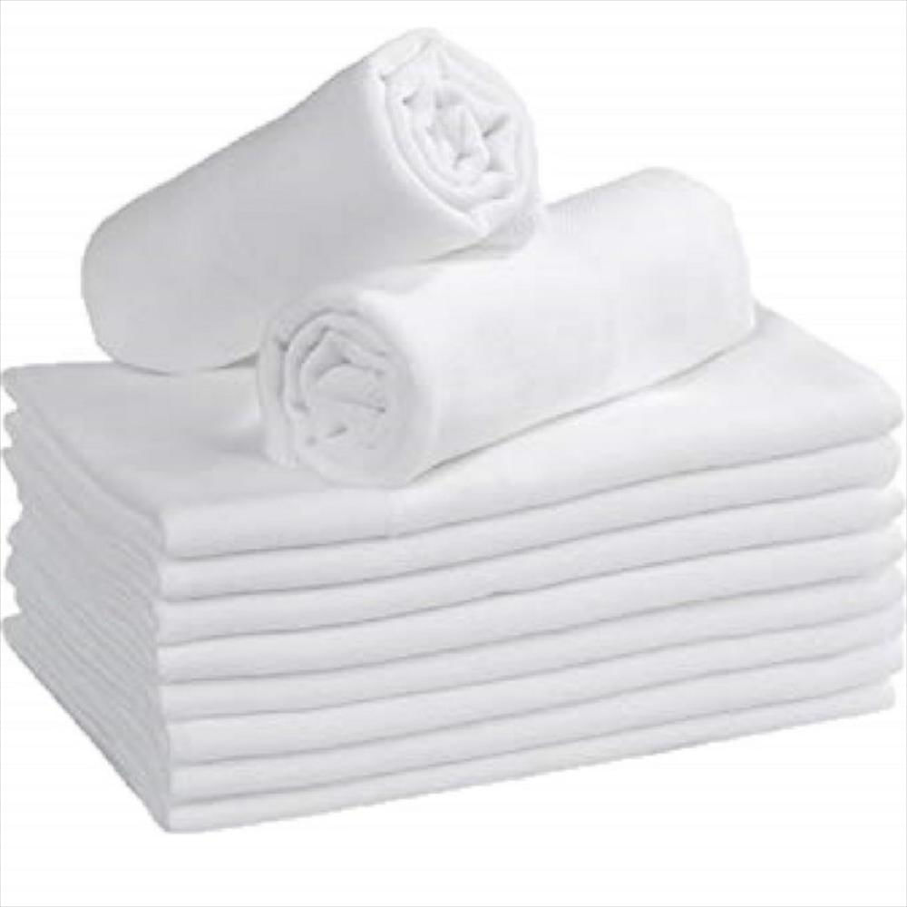 Pañal De Tela Bebe X 12 Uni. Tradicional 70 X 70 Cm Docena Ecológicos Blancos img #1