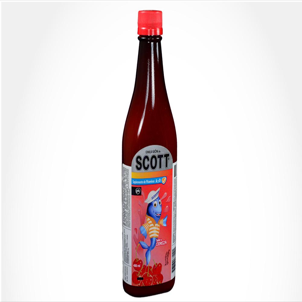 Emulsion De Scott Emu Oral Cereza Fra 1 Fra 450 Ml img #1