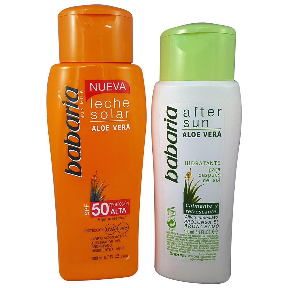 Bloqueador Solar 50 Spf Aloe Vera + After Sun Aloe img #1