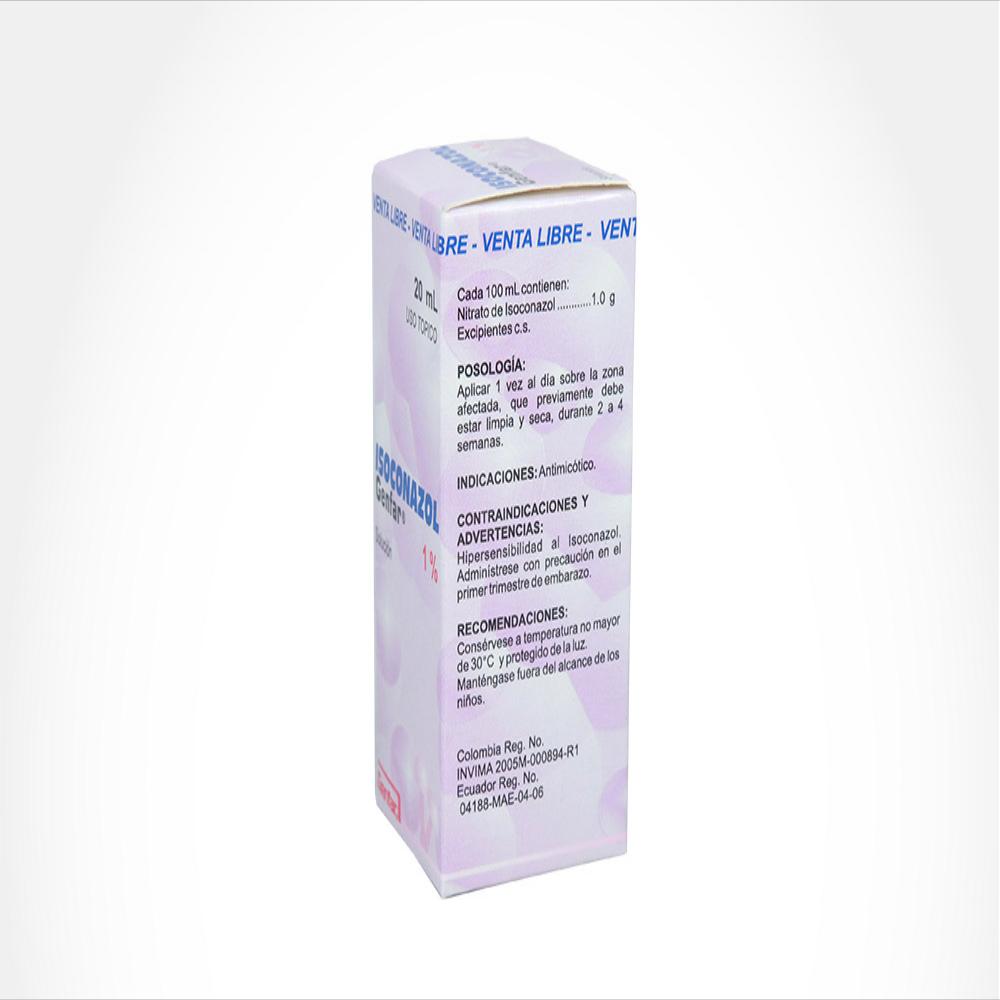 Isoconazol Genfar 1 Sol Topica Fra 20 Ml img #3