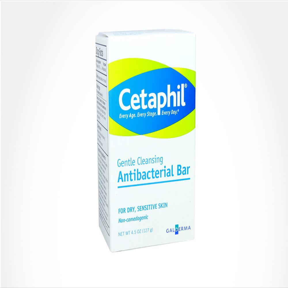 Jabon Antibacterial Cetaphil Gentle Cleansing Bar 127 G img #1