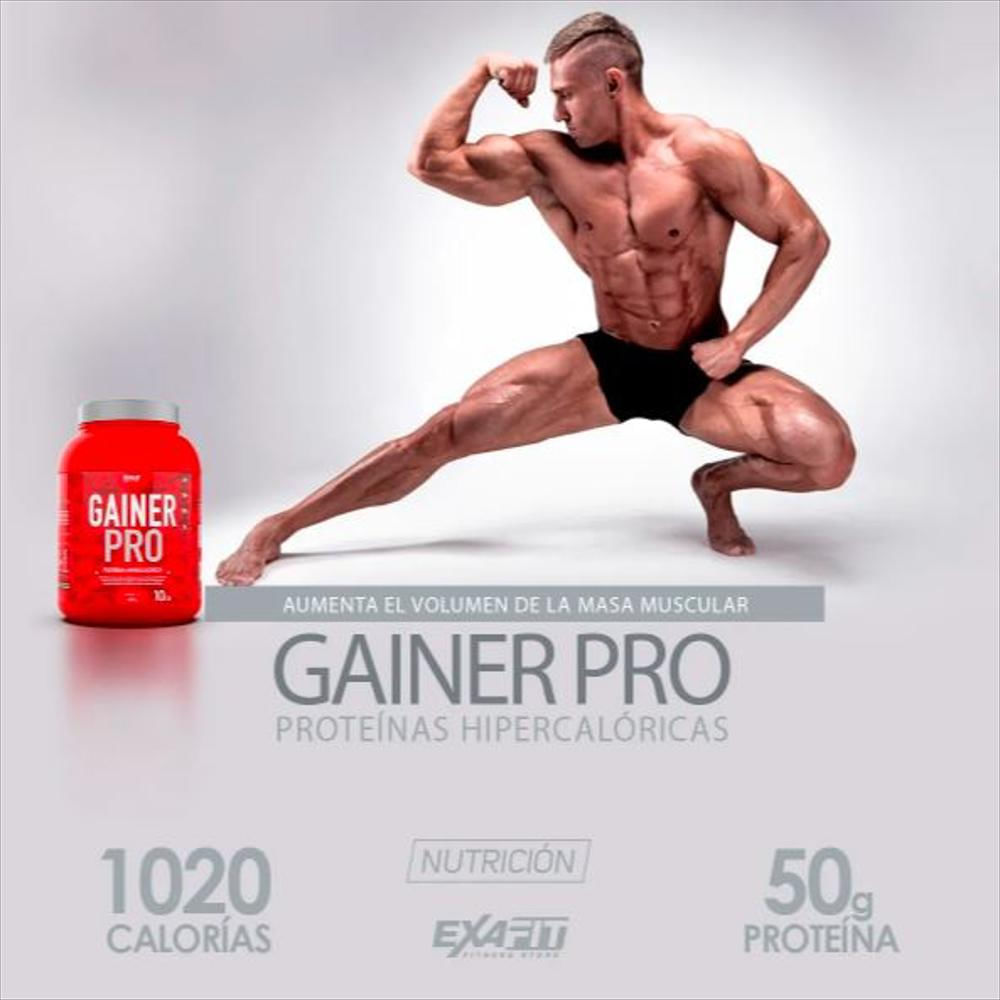 Proteina Para Ganar Musculo Gainer Pro 6 Lbs + Bcaas + Energizante img #4