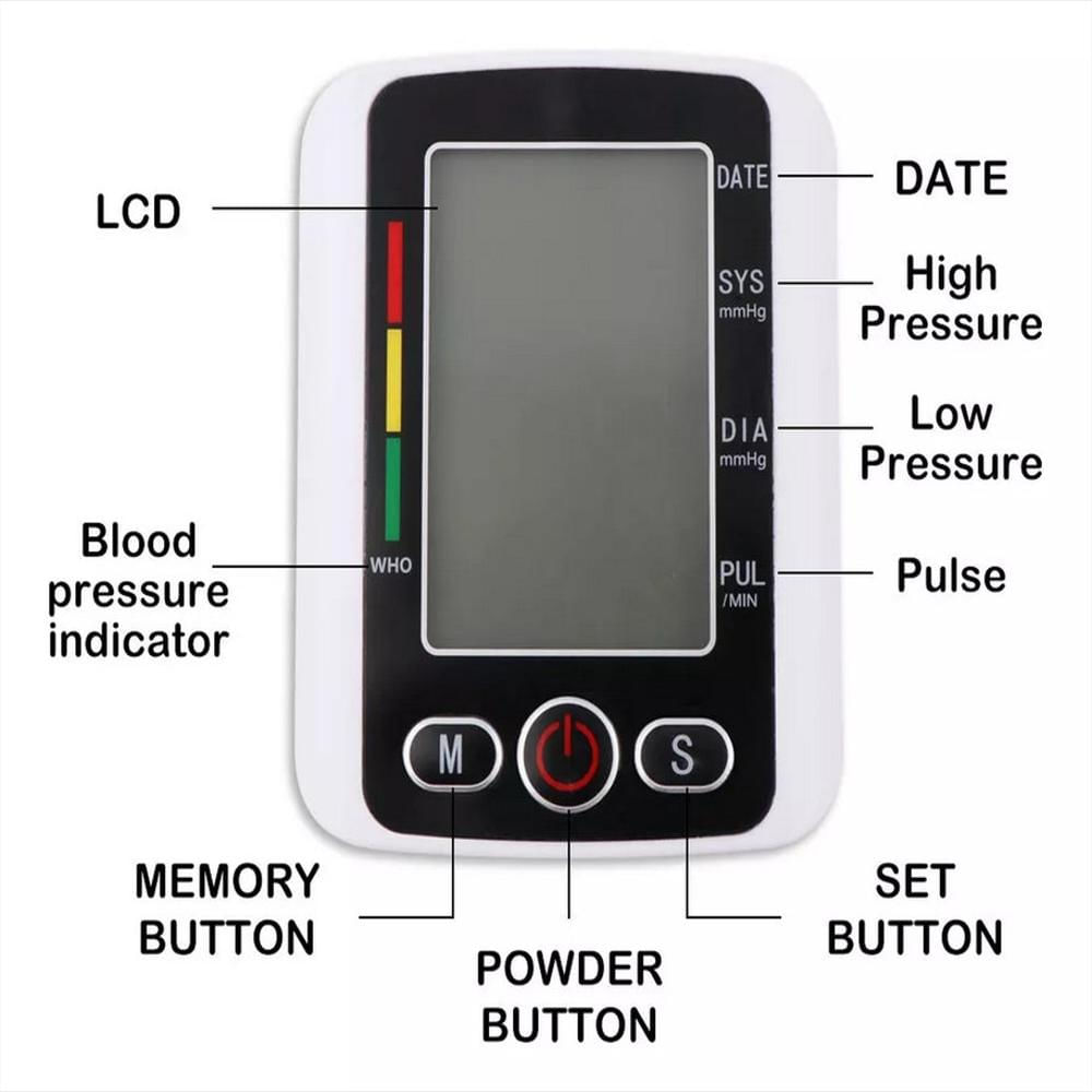 Tensiometro De Brazo Arterial Digital Exacto + Estuche img #5