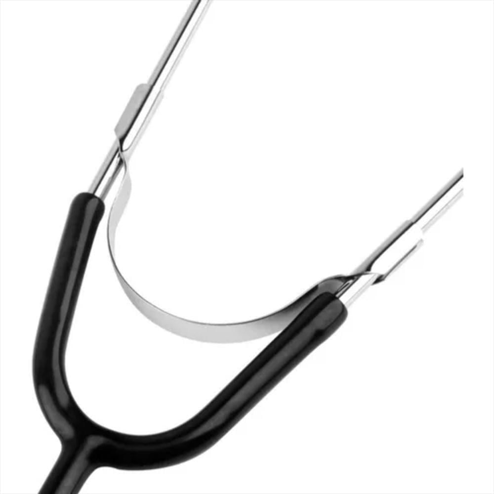 Fonendoscopio Estetoscopio Portable Negro Para Cardiologia Medico img #5