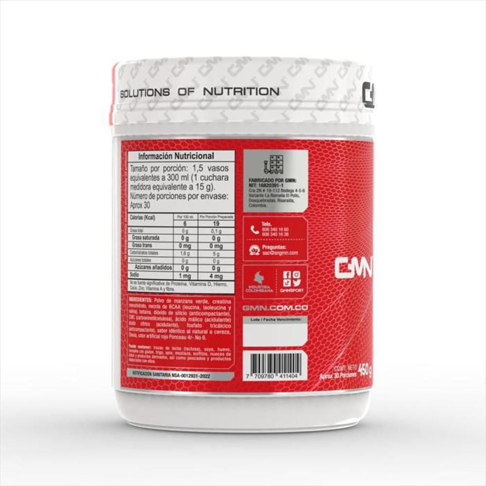 Supreme Creatina Monohidratada Gmn 450G Cereza img #2