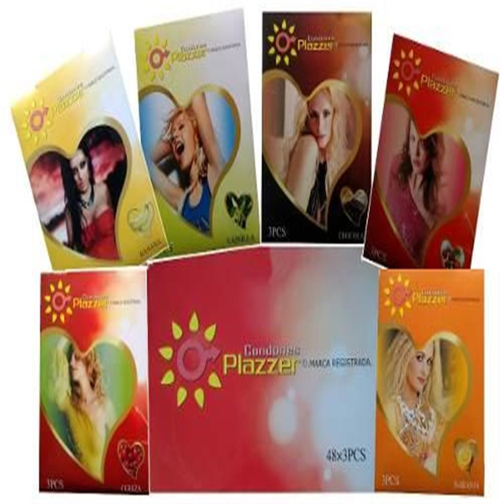 42 Condones Today Y Plazzer Preservativos Sabores Surtido img #4