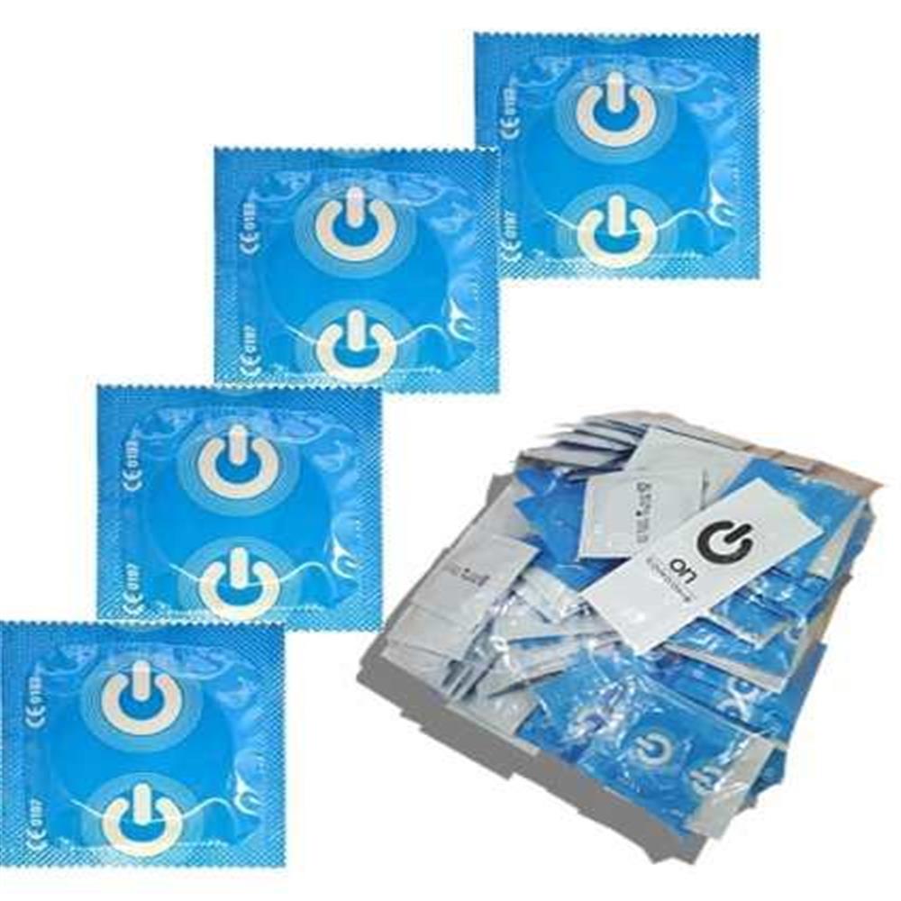 50 Condones On Preservativo Natural Feeling Azul img #2