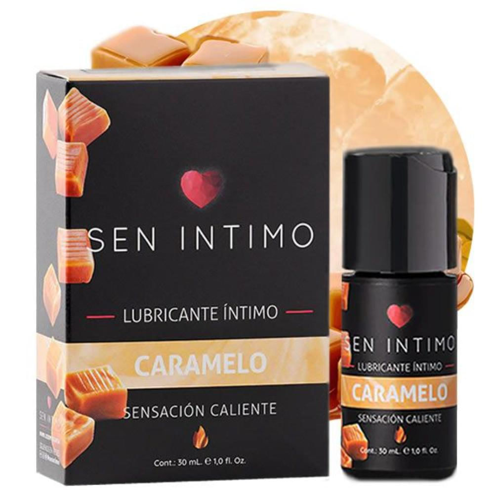 Lubricante Sen Intimo Caliente Sabor Caramelo Con Invima img #1
