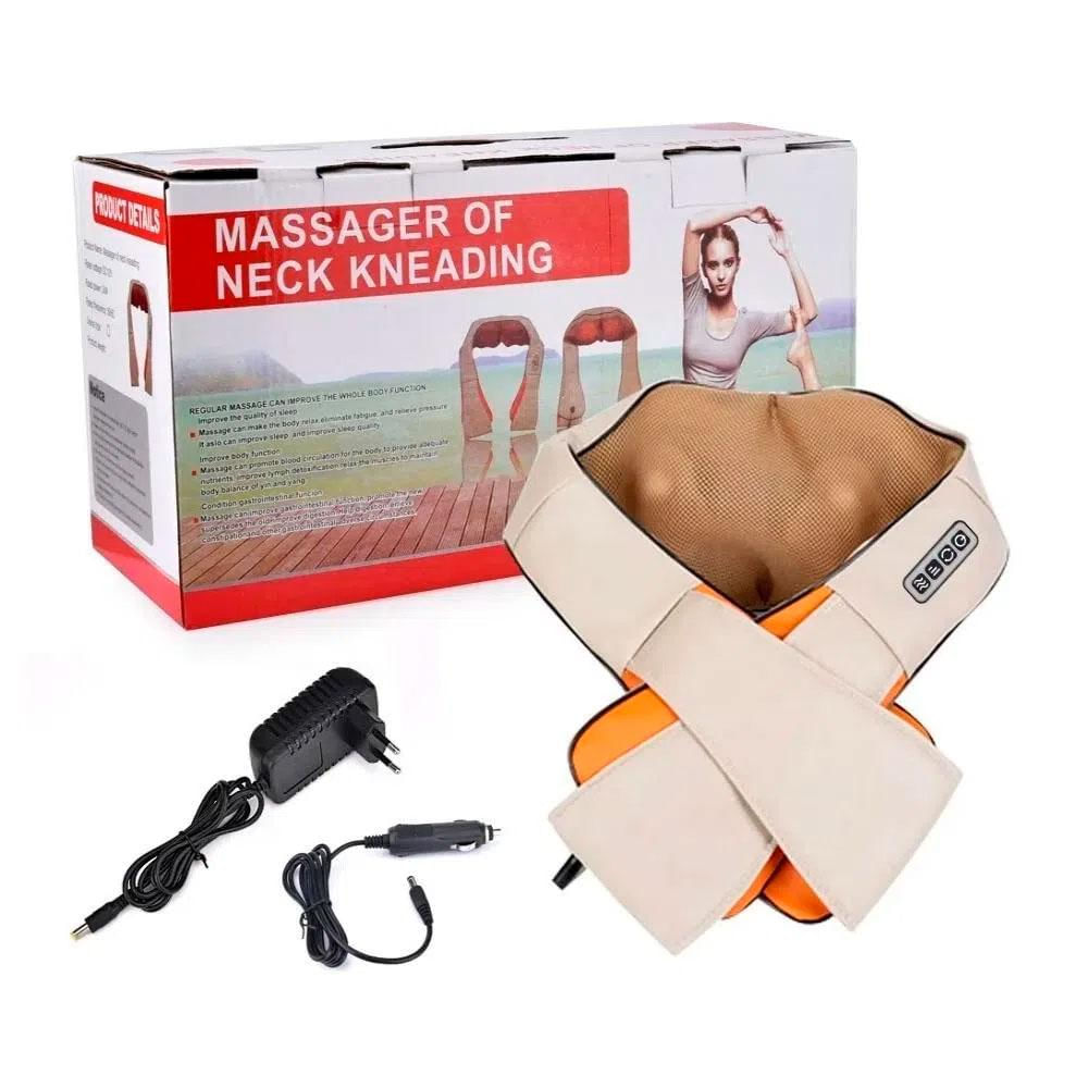 Masajeador Eléctrico Cervical Cuello Espalda Brazos Infrarro img #4