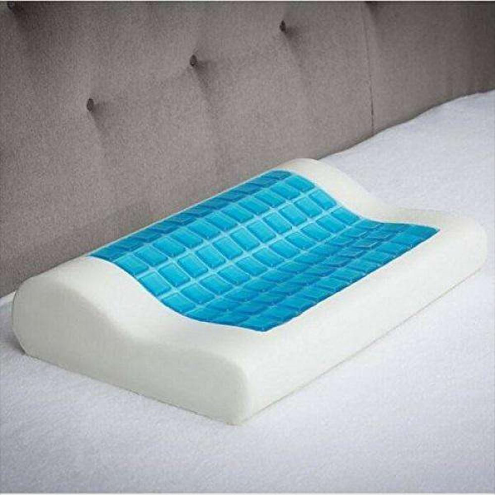 Almohada Memory Pillow Ortopédica Indeformable Cool Gel Fund img #1
