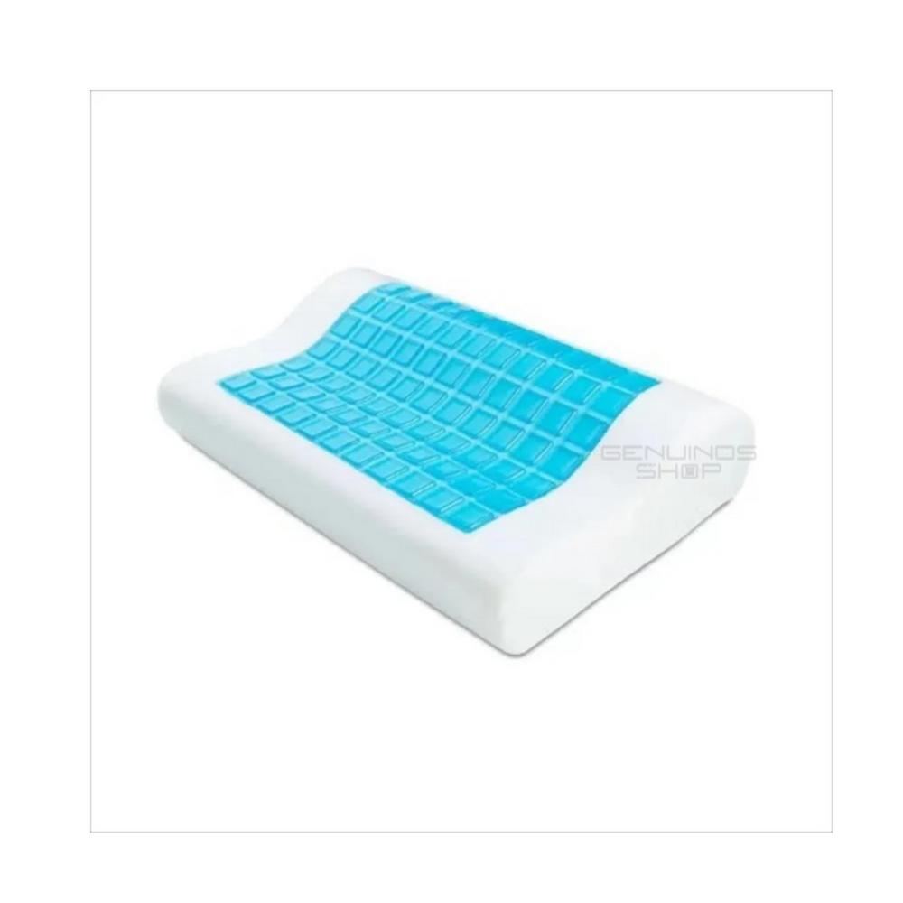 Almohada Memory Pillow Ortopédica Indeformable Cool Gel Fund img #2