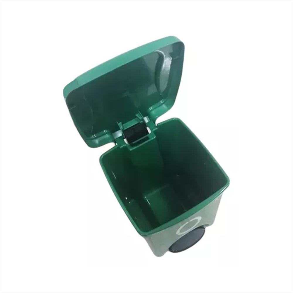 Papelera Colplast De 22 Litros Tapa Pedal Verde 769 img #2