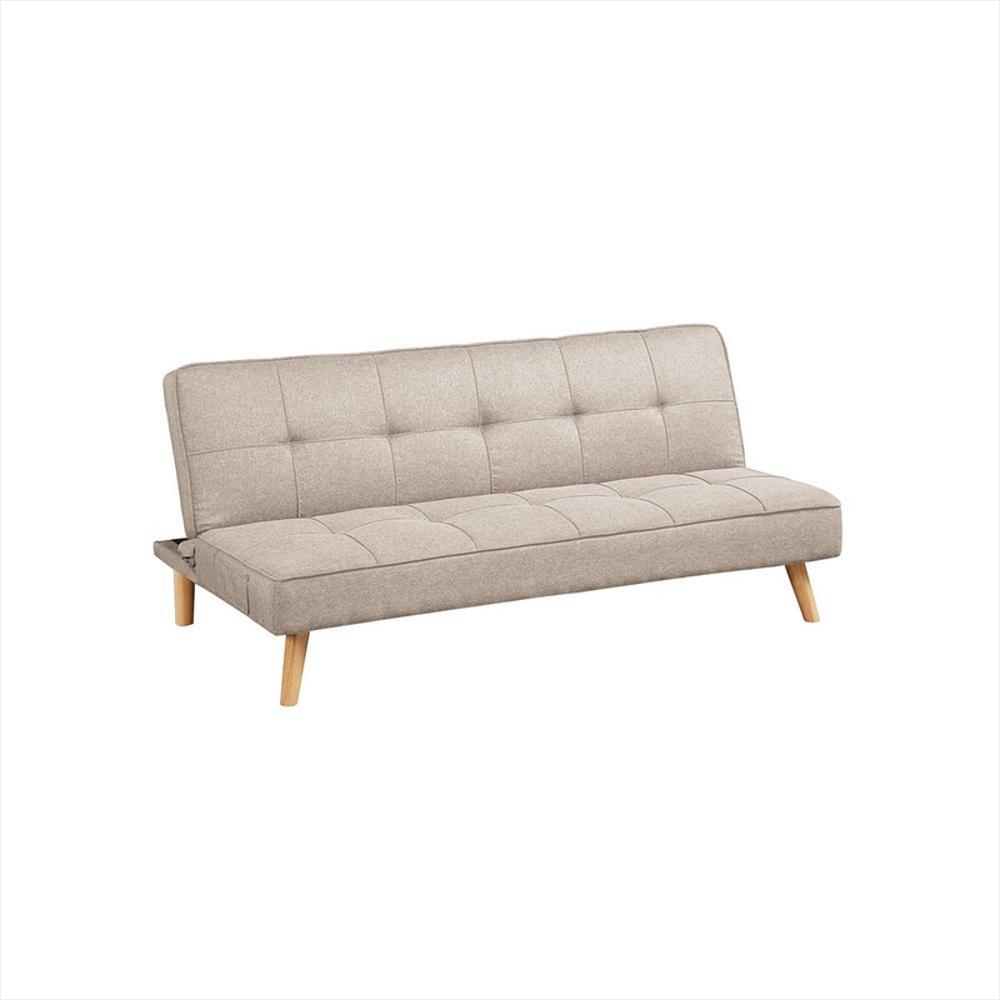 Sofá Cama Galet, Beige, Sillón Reclinable 3 Puestos img #1