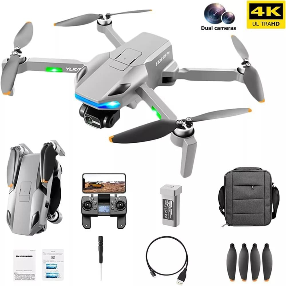 Drone Profesional Radar Evita Obstaculos Gimbal 4K Gps S135 img #2