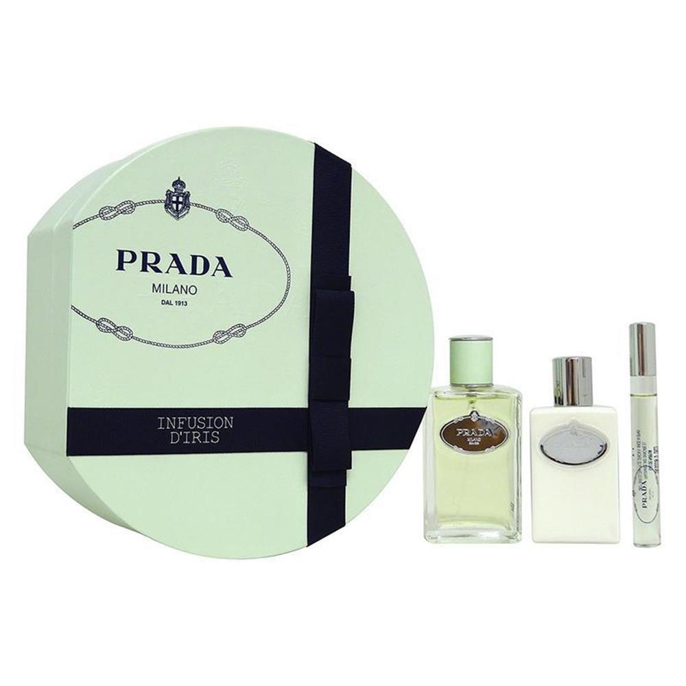 Perfume Prada Set Infusión D`Iris 3 Pzas L 3.4 img #1