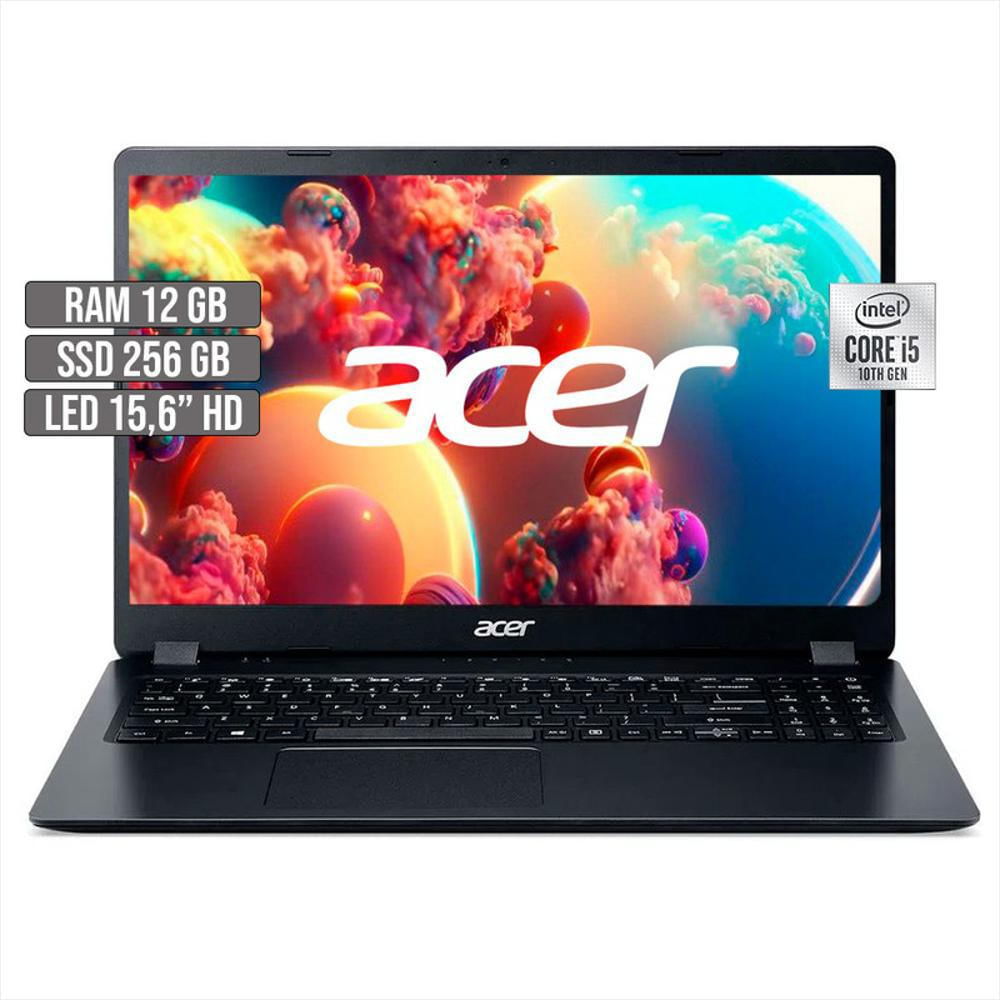Portatil Acer Aspire Intel Core I5 1035G1 Ssd 256Gb Ram 12Gb Led 15,6 Pulgadas Hd img #1