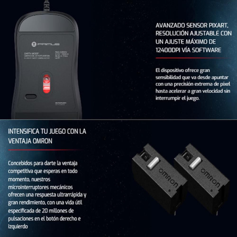 Combo Gamer Primus Star Wars Teclado Mecánico + Mouse img #3