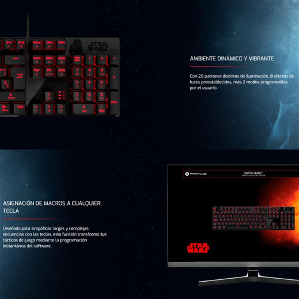 Combo Gamer Primus Star Wars Teclado Mecánico + Mouse img #4