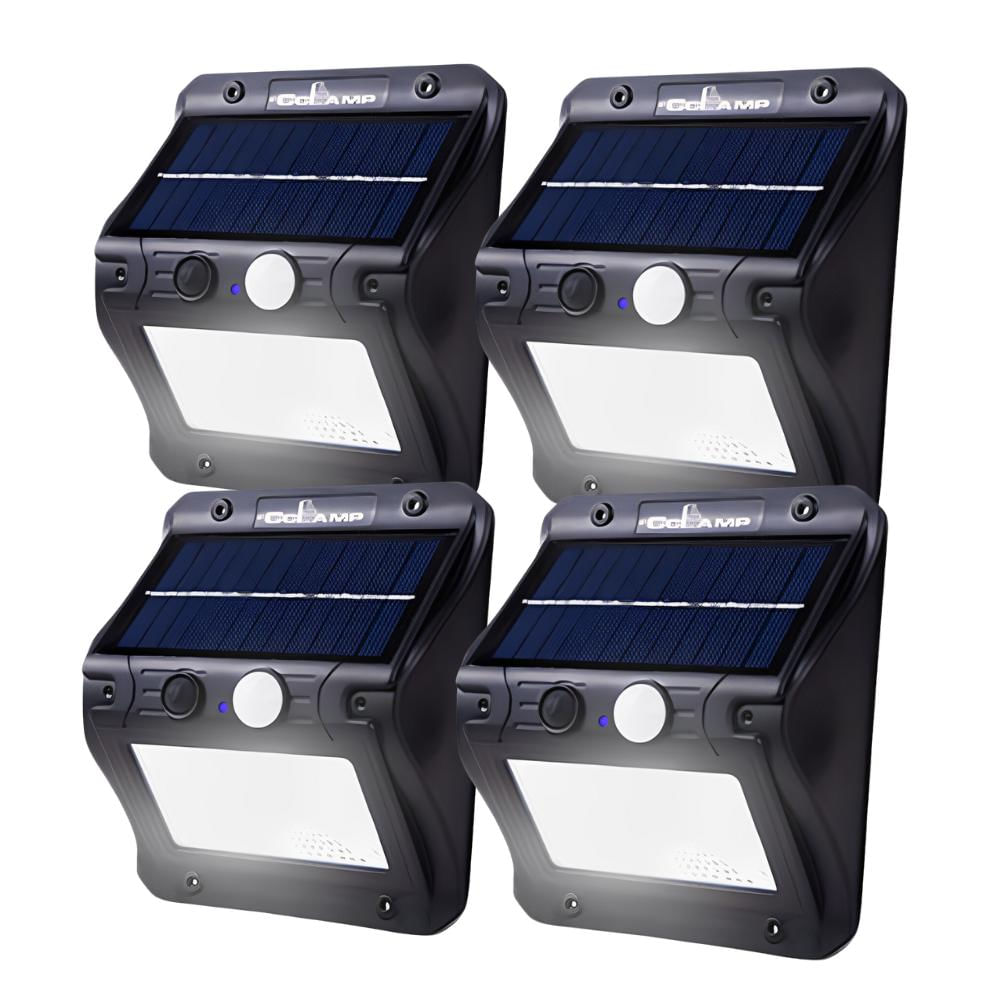 Lámpara Solar Exteriores Con Sensor De Movimiento 4 Unidades Cl 108 img #1