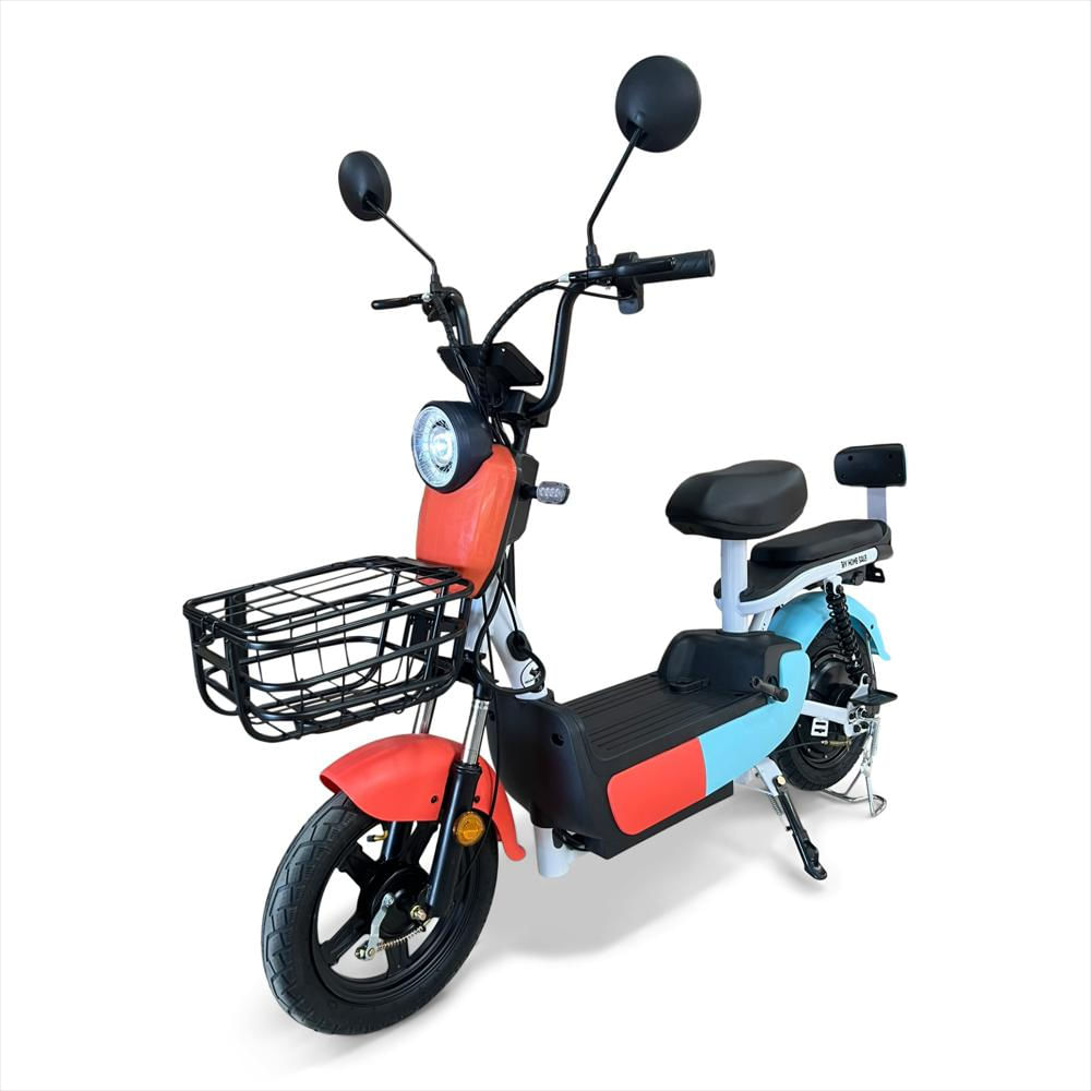 Bicicleta Electrica Roadmaster Evo Ciclomotor Moto Electrica Verde Amarillo img #1