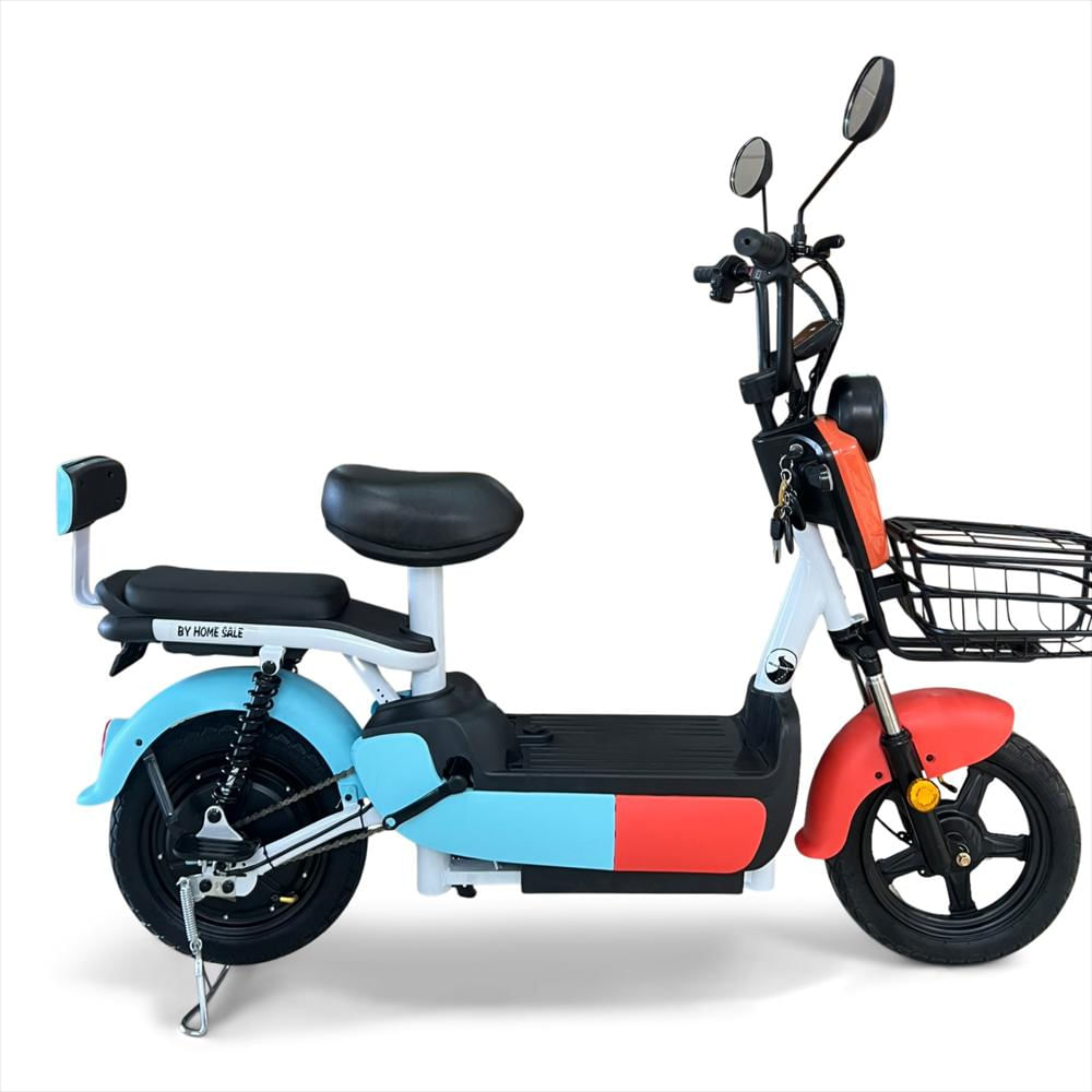 Bicicleta Electrica Roadmaster Evo Ciclomotor Moto Electrica Verde Amarillo img #2