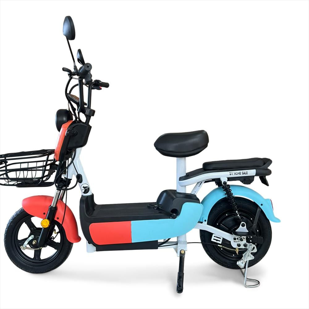 Bicicleta Electrica Roadmaster Evo Ciclomotor Moto Electrica Verde Amarillo img #3