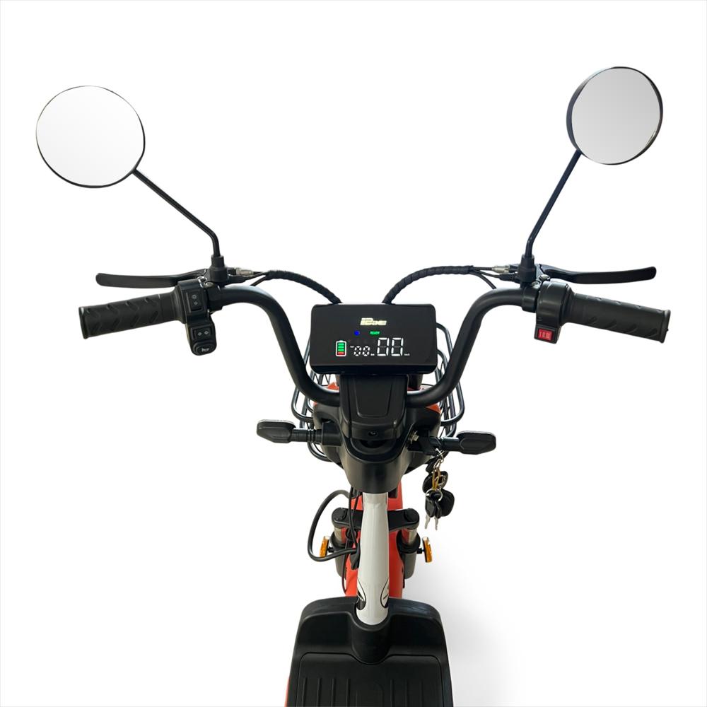 Bicicleta Electrica Roadmaster Evo Ciclomotor Moto Electrica Verde Amarillo img #4