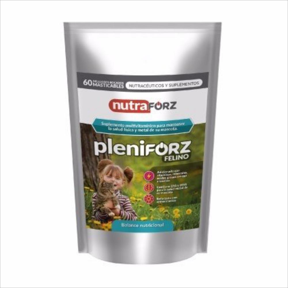 Pleniforz Gatos Nutracéutico 60 Tabletas img #1