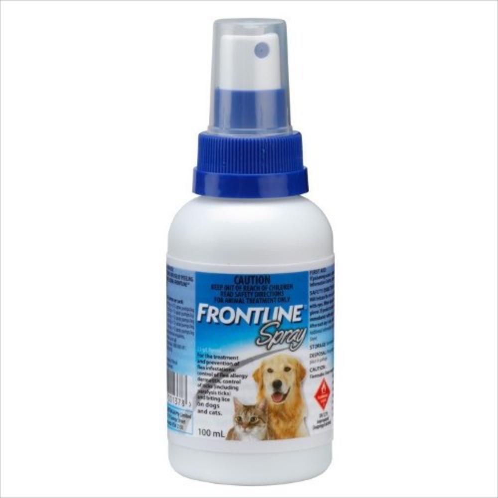 Frontline Spray Pulgas Garrapatas Perros Gatos 100 Ml img #1