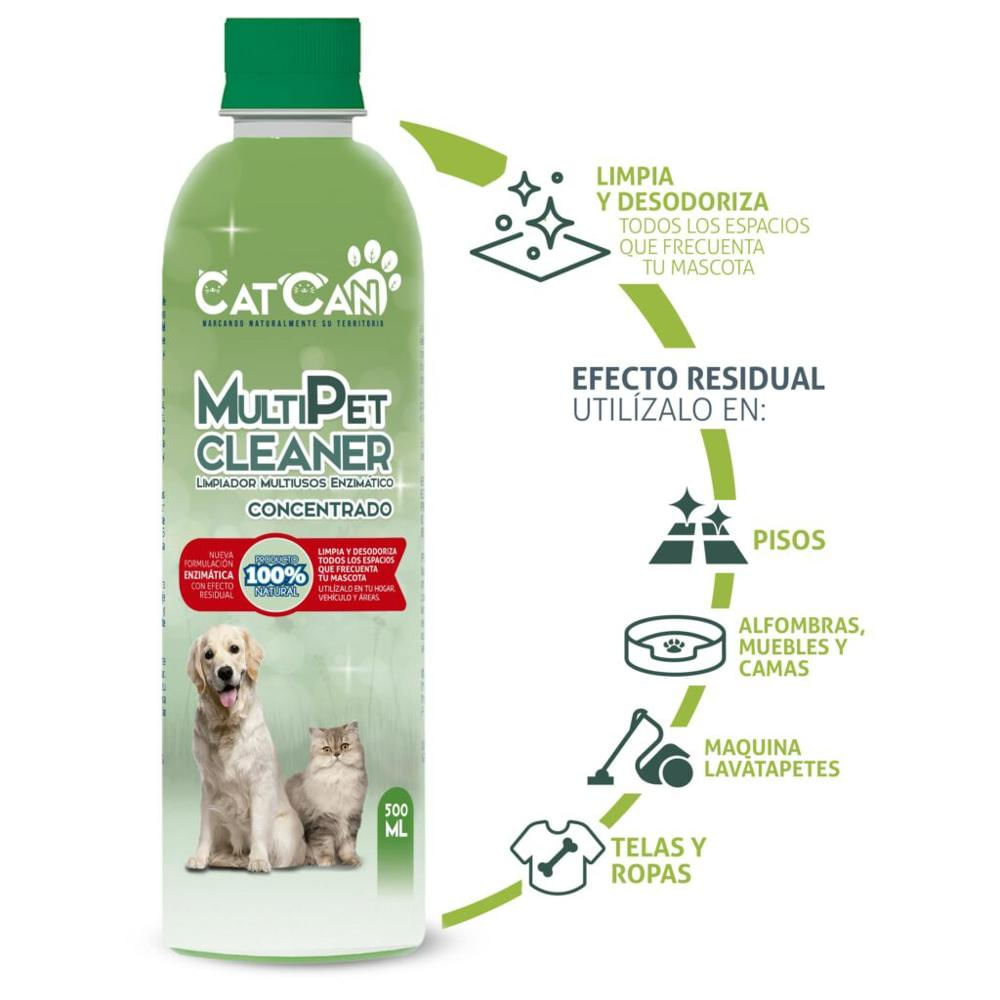 Multipet Cleaner Concentrado X 500 Ml img #1