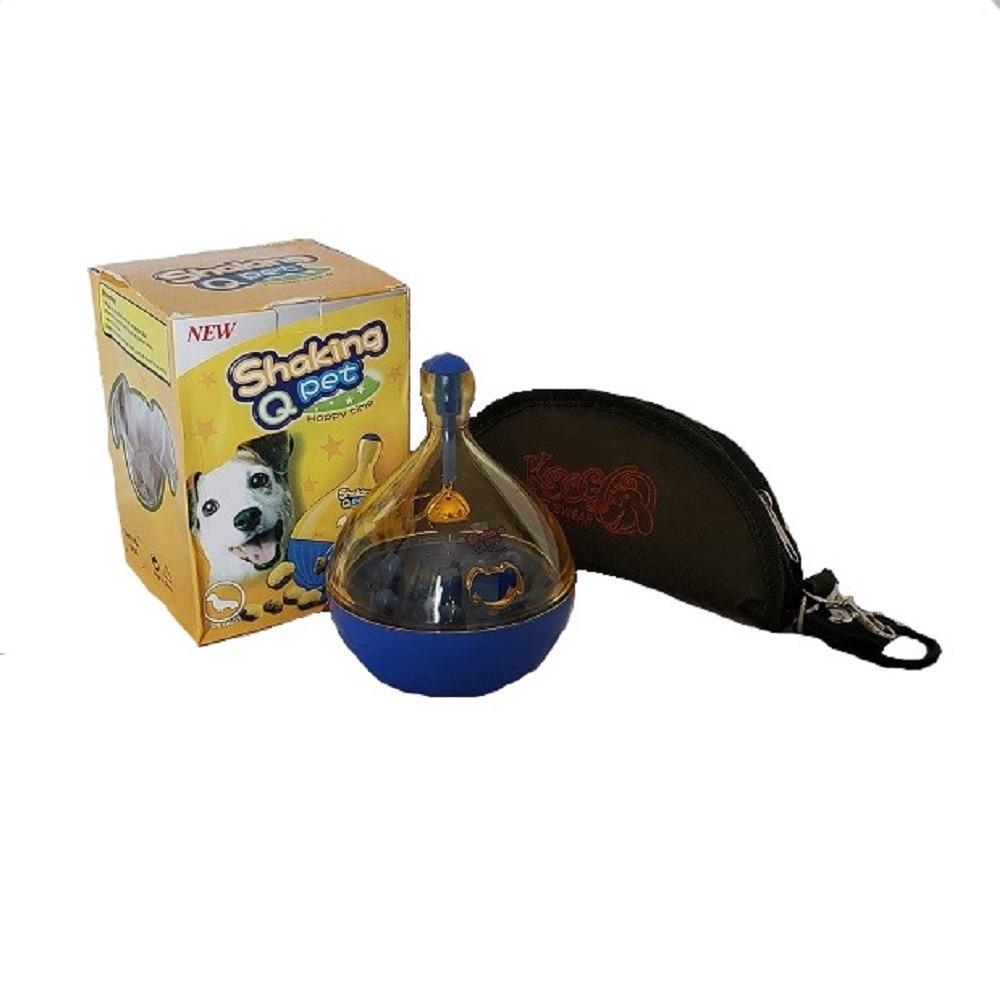 Pelota Interactiva Para Perros + Recipiente Con Cremallera img #2