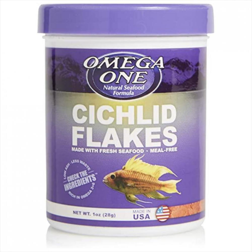 Omega One Cichlid Flakes 28 Gr img #1