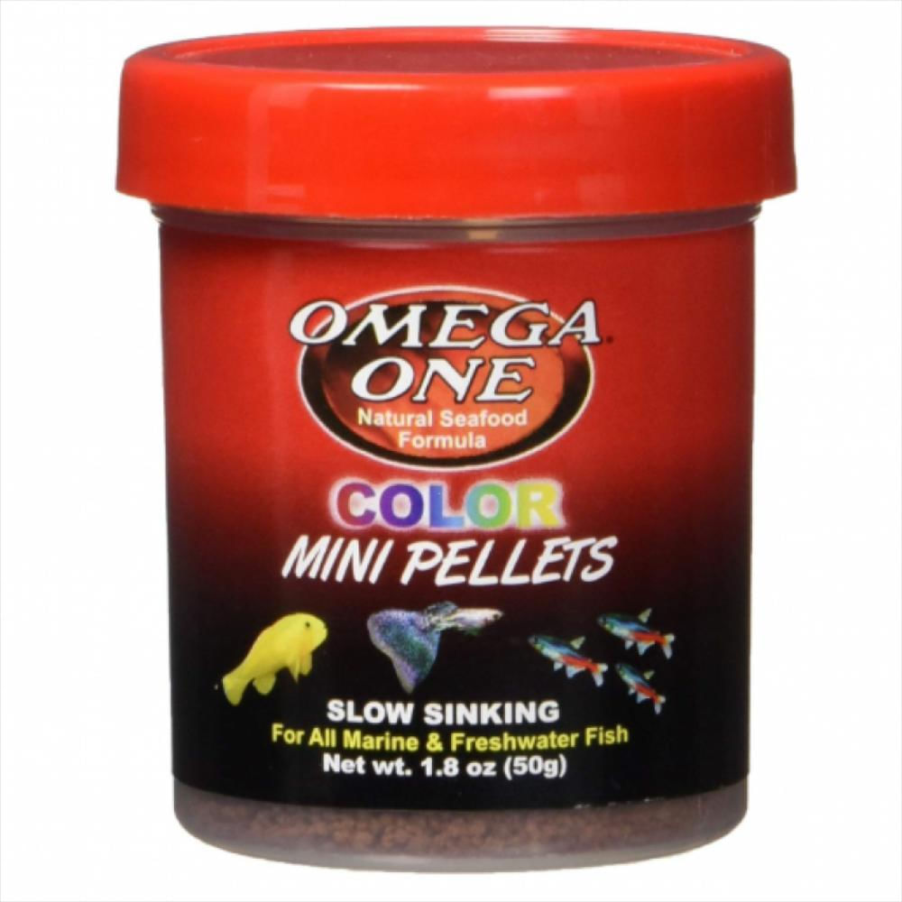 Omega One Color Micro Pellets Peces Tropicales 50Gr img #1