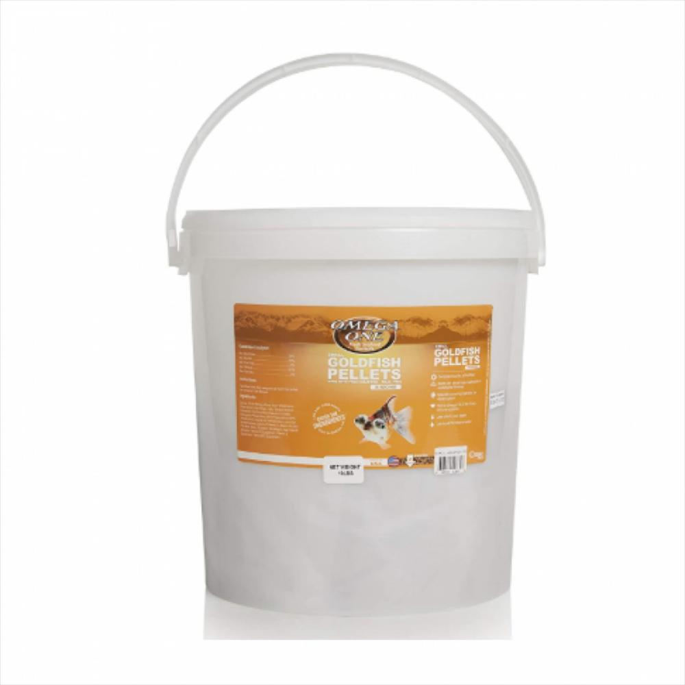 Omega One Goldfish Pellets Small Sinking 10 Lbs img #1