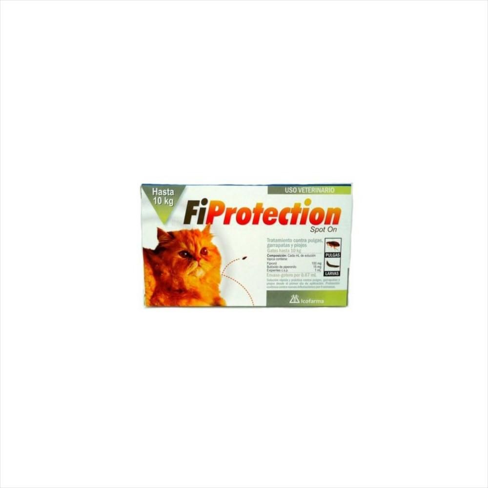 Fiprotection Anntipulgas Para Gatos Hasta 10 Kg img #1