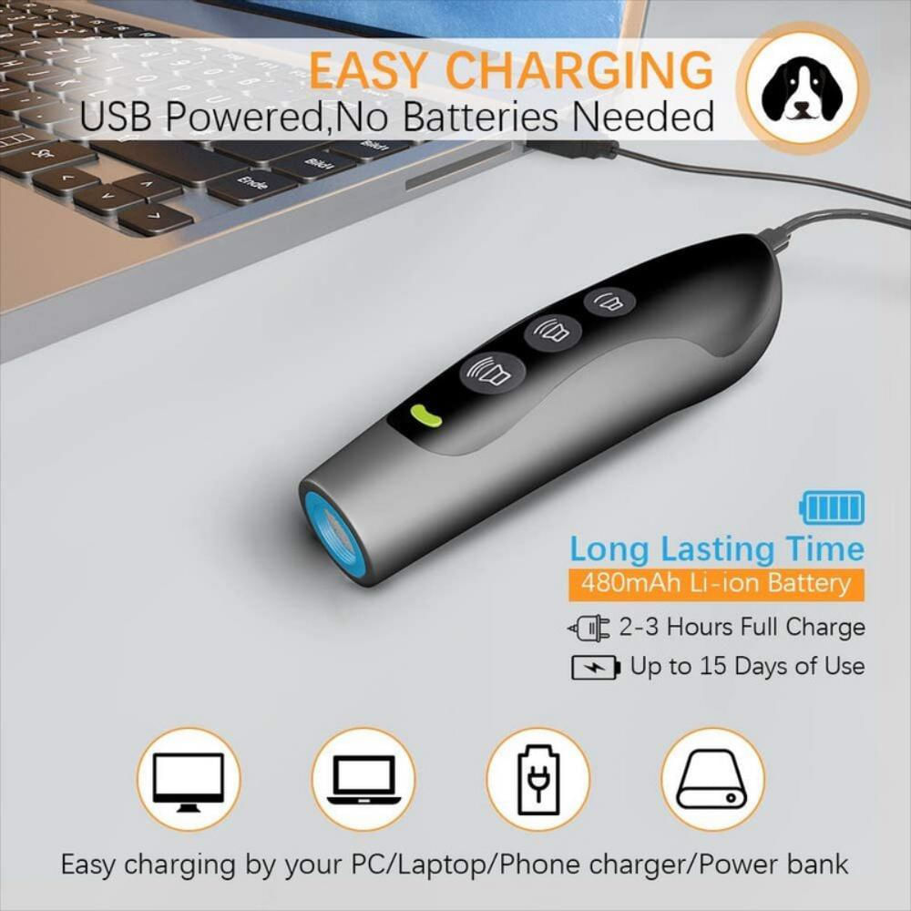 Mando Ultrasónico De Adiestramiento Recargable Para Perros img #2