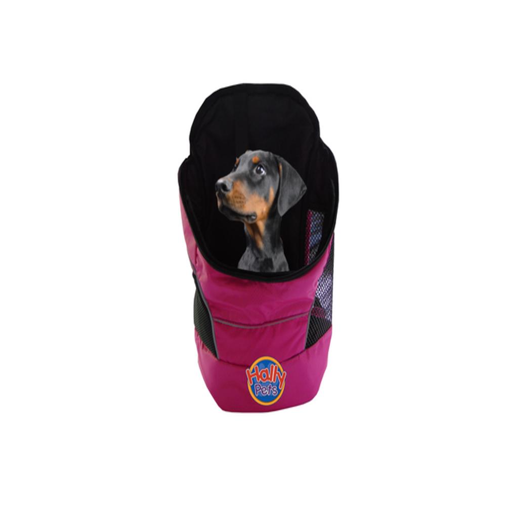 Maleta Malla Grande Para Transportar Mascotas Rosado img #5