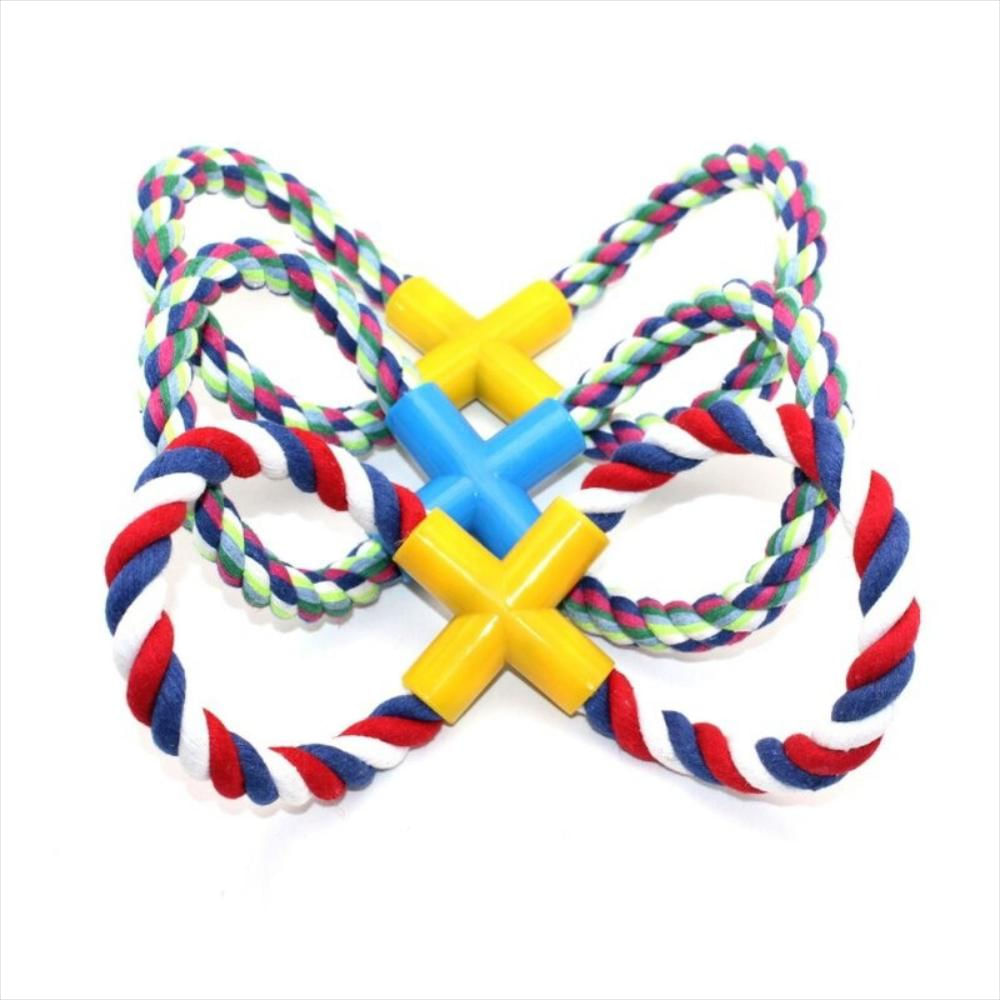 Lazo Infinito Para Morder Y Jugar Color Surtido Para Perro img #2
