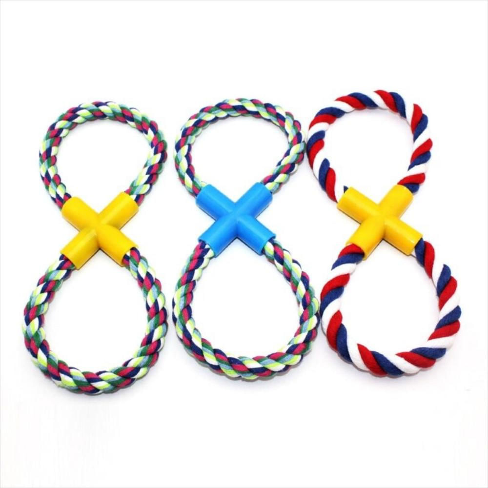 Lazo Infinito Para Morder Y Jugar Color Surtido Para Perro img #5