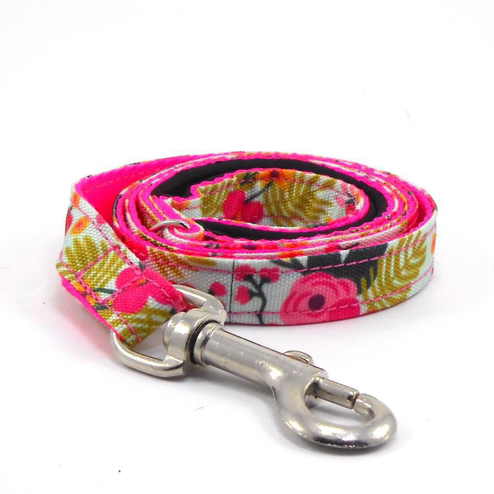 Lazo Para Perro Xhaira Talla S Diseño Floral img #1