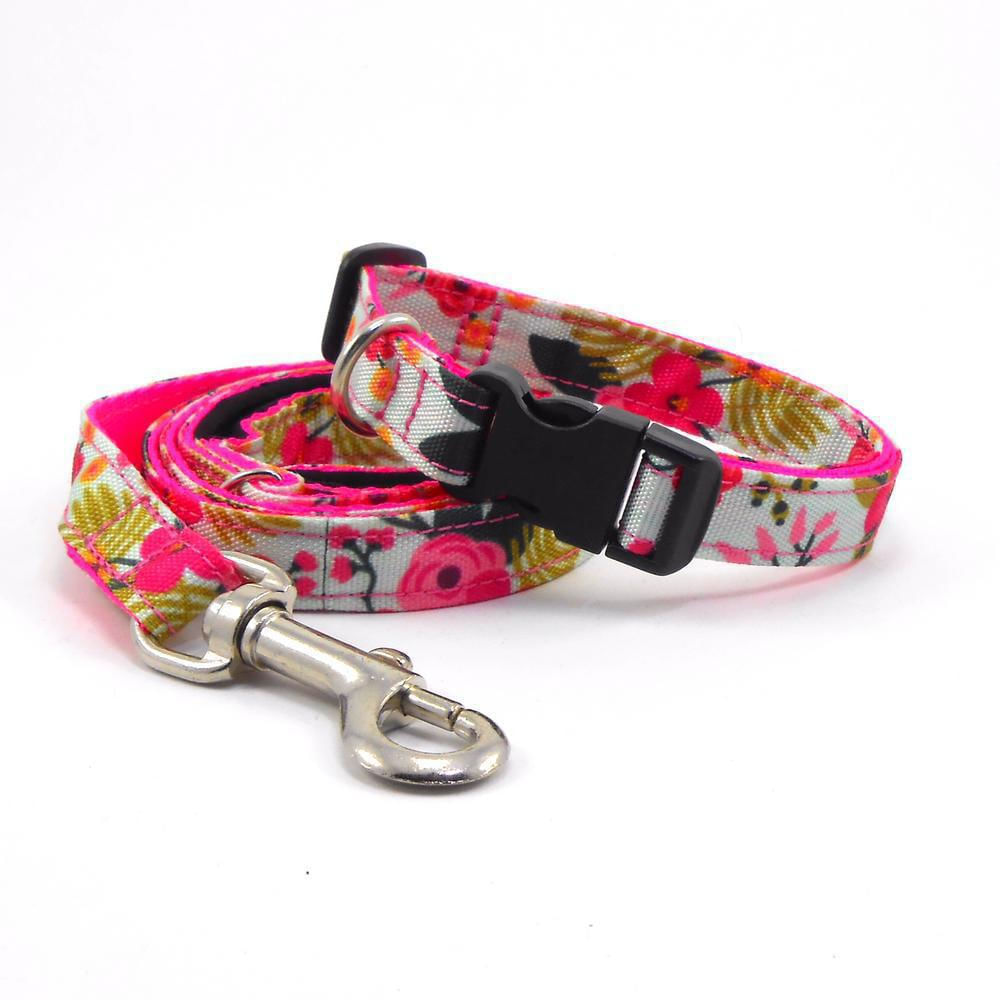 Lazo Para Perro Xhaira Talla S Diseño Floral img #2