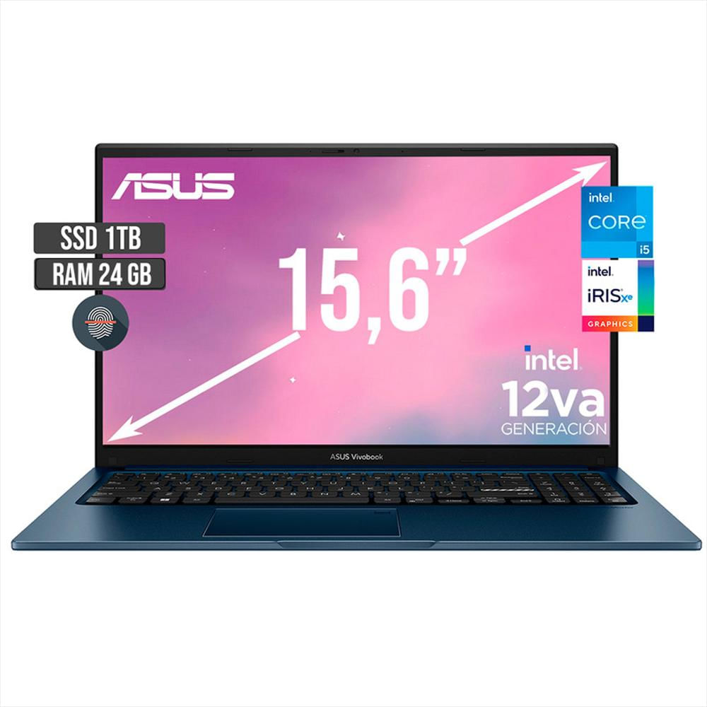 Portatil Asus Intel Core I5 1235U Ssd 1Tb Ram 24Gb Led 15,6 Pulgadas Full Hd img #1
