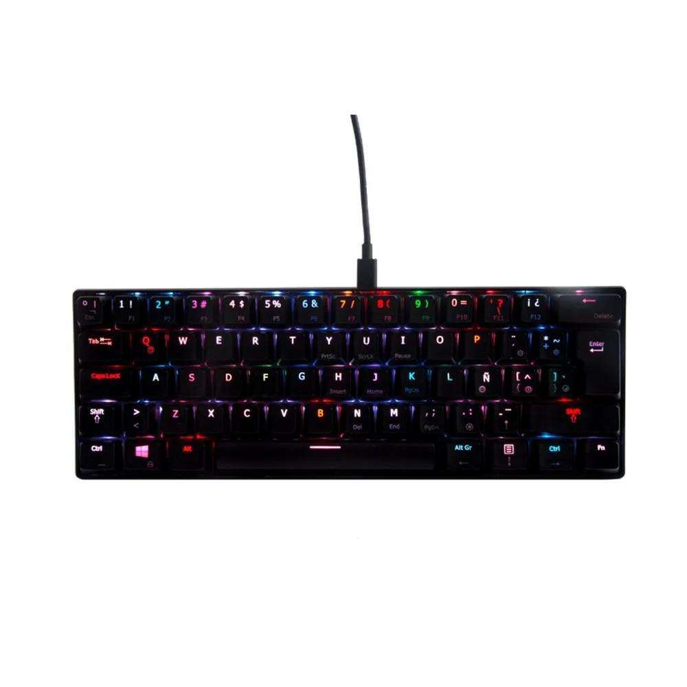 Teclado Mecanico Vsg Mintaka Negro Switch Marron img #4
