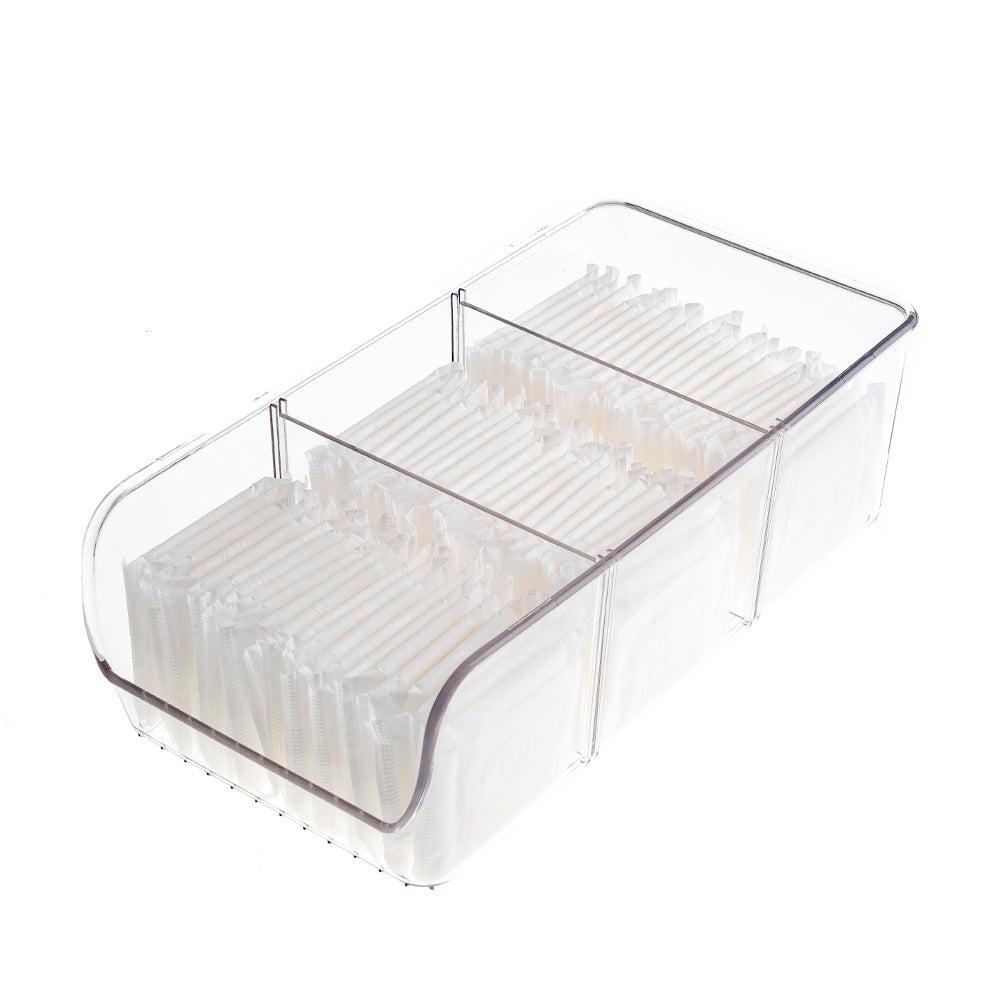 Cajas Organizadoras Con Divisiones Para Baño img #2