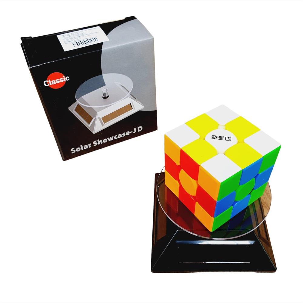 Base Solar Giratoria Exhibicion Joyeria Rubik Giro 360 img #2