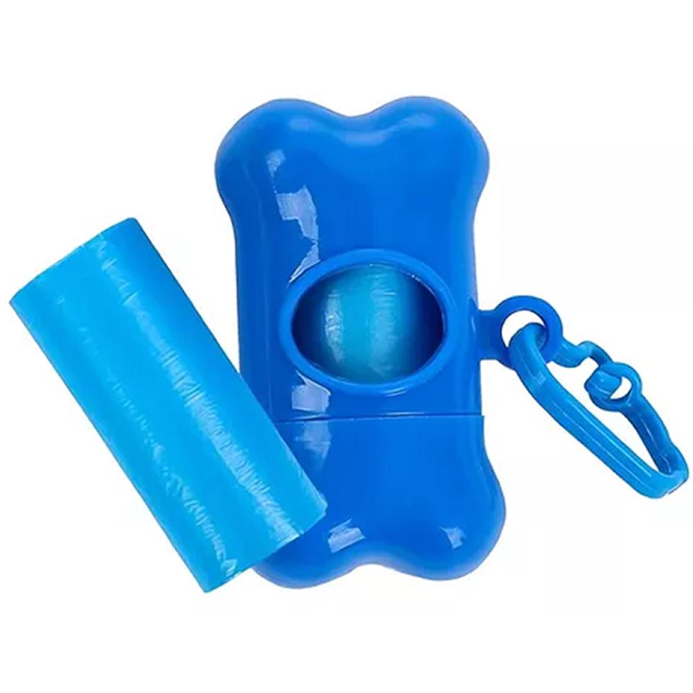 Dispensador Porta Bolsa Popo Perro Gato Mascotas + 2 Rollos img #4