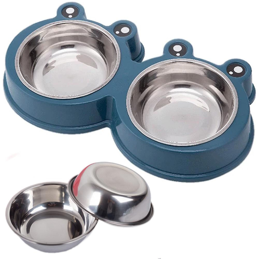 Comedero Bebedero Doble Mascotas Anti Reflujo Mascotas img #3