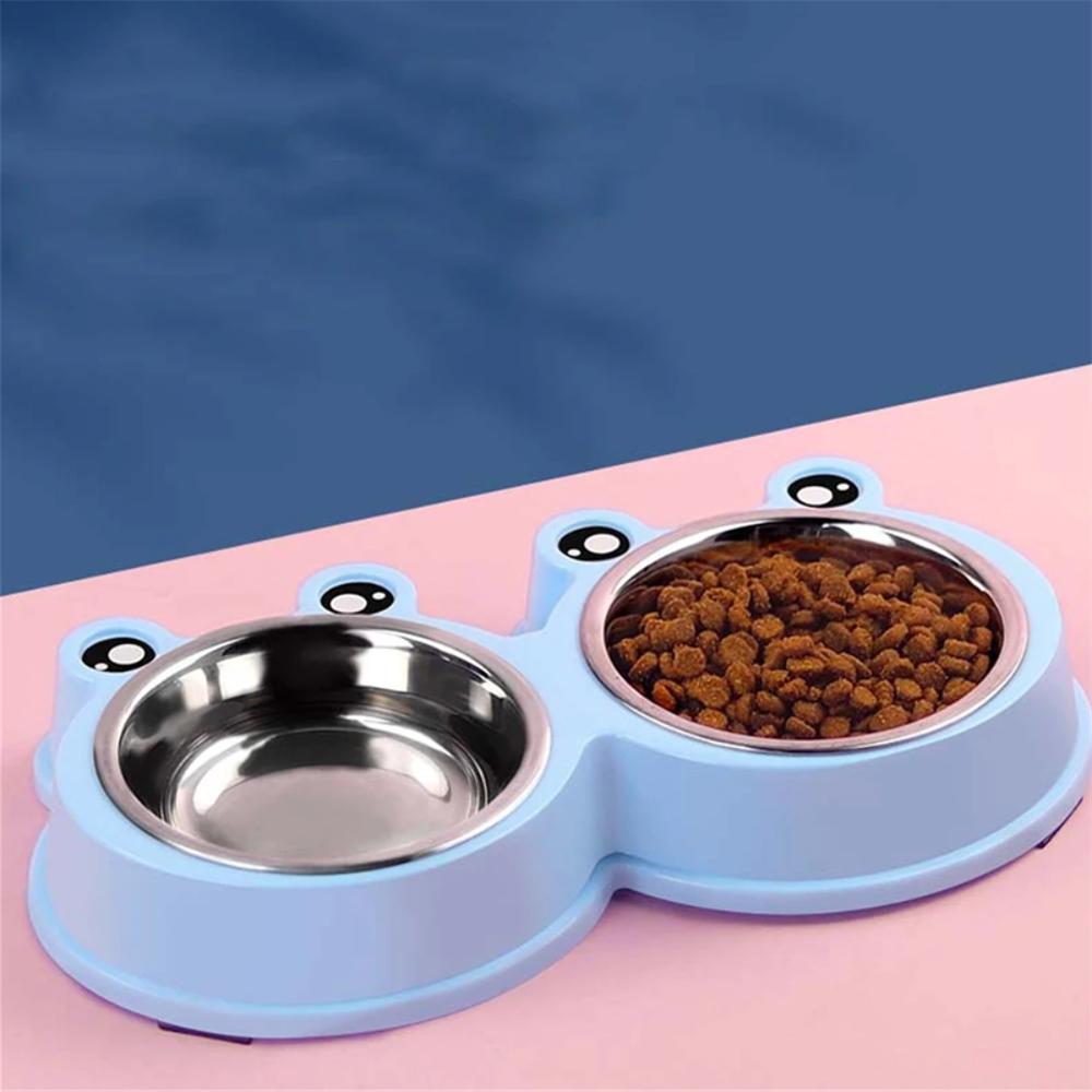 Comedero Bebedero Doble Mascotas Anti Reflujo Mascotas img #4