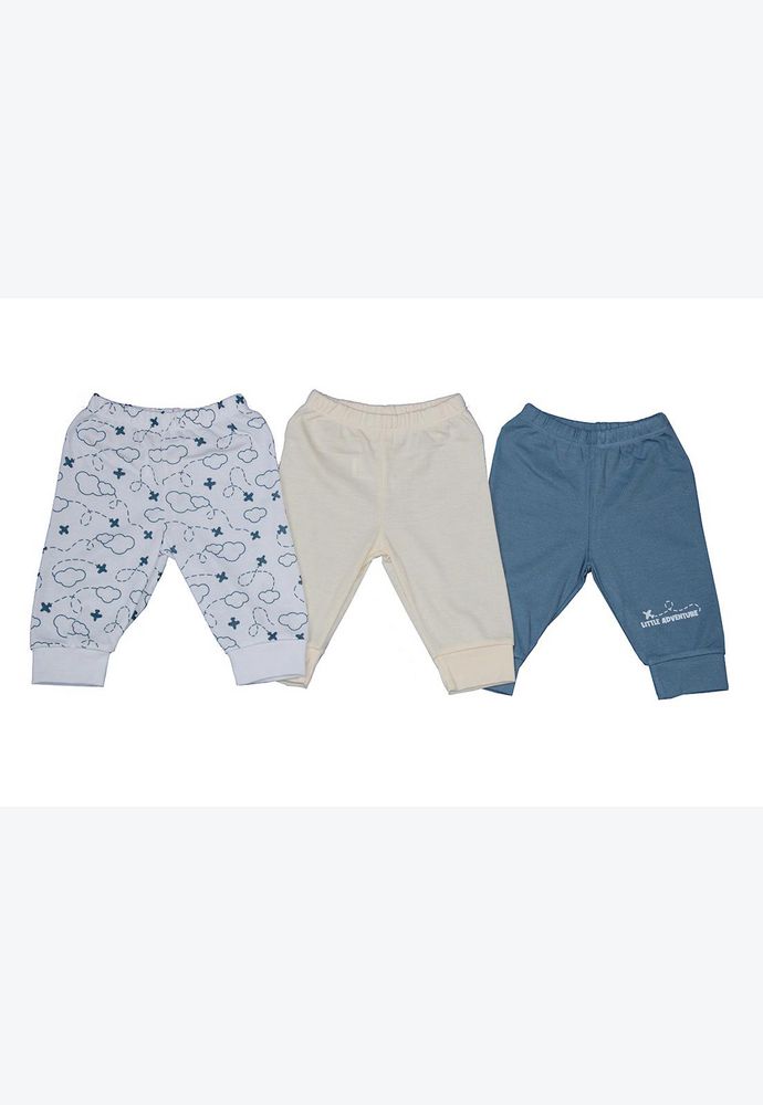 Set X 3 Pantalones Rib Bebe OGGI  071336 img #1