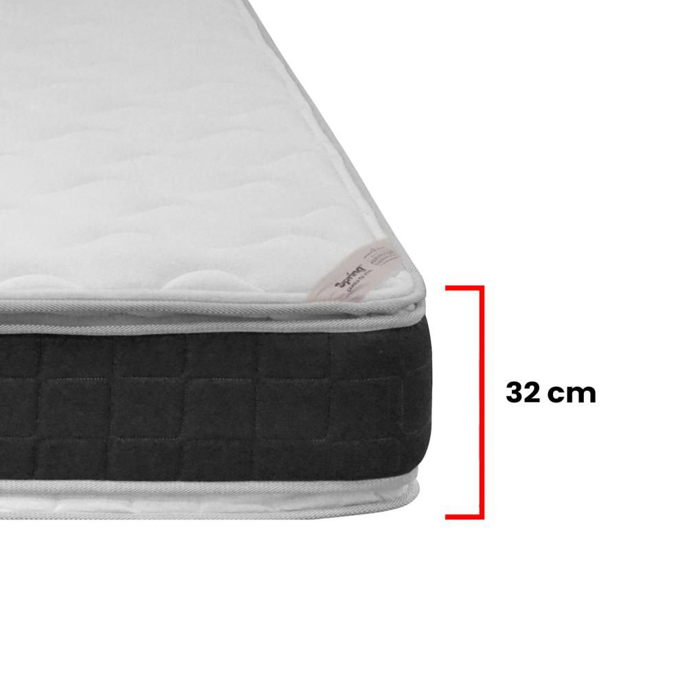 Colchón  SPRING Doble (140 x 190 cm) BEST DOBLE PILLOW Resortado Semisuave . img #7